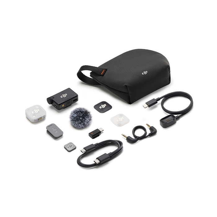 MICRÓFONOS DJI MIC MINI 2 (1 TX + 1 RX) | Promotronik